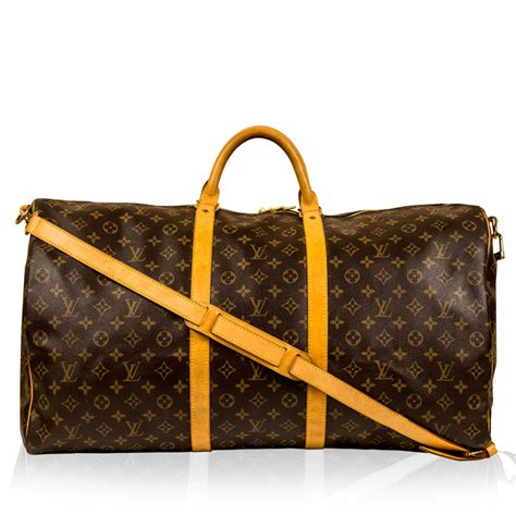 louis vuitton monogram canvas keepall bandouliere 55